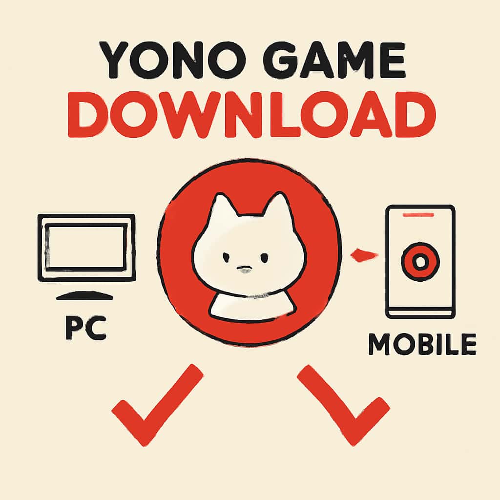 Diagram illustrating compatibility requirements for Yono Game Download.