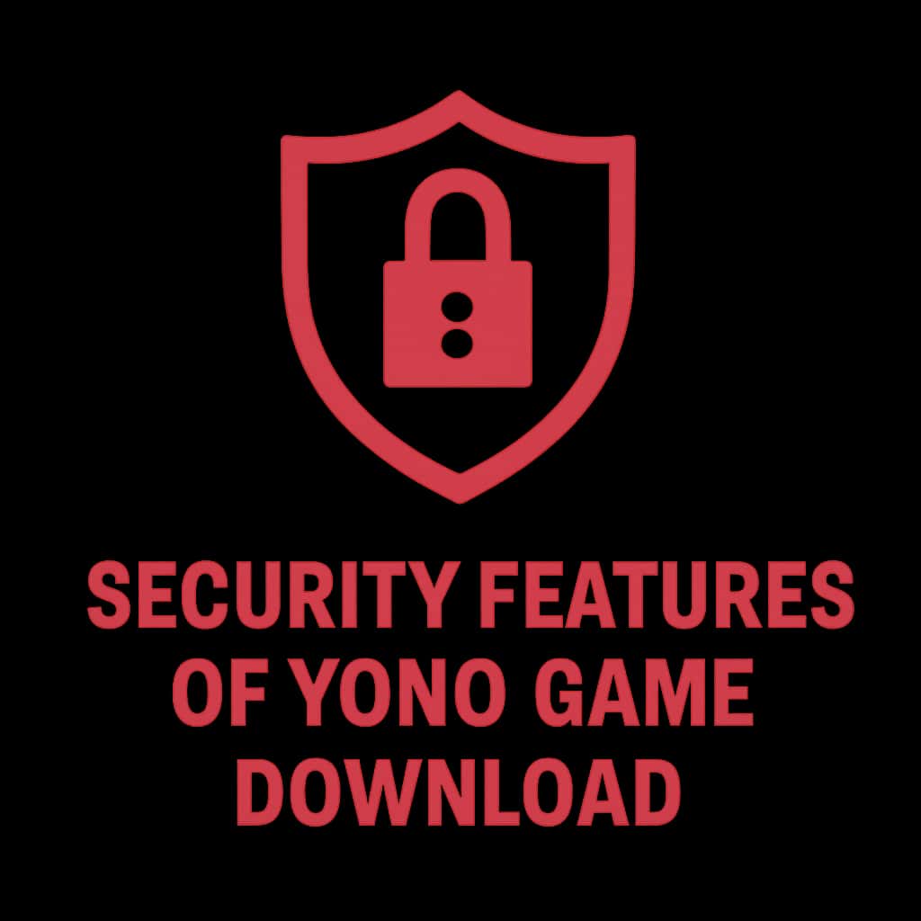 Icon representing security features of Yono Game Download