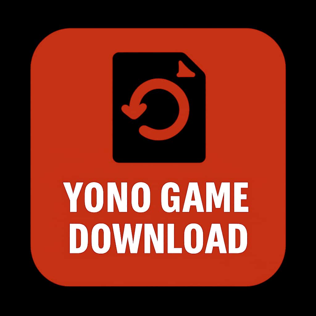 A badge for Update Notices for Yono Game Download.