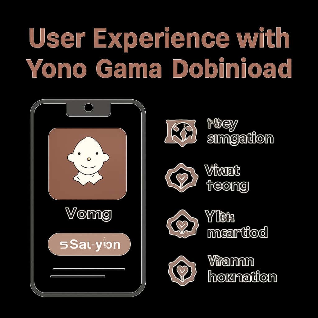 Illustration displaying key features impacting user experience of Yono Game Download.